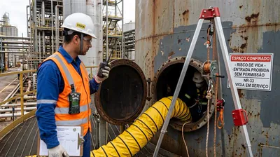 Curso NR-33 Vigia e Trabalhador Autorizado em Espaço Confinado
